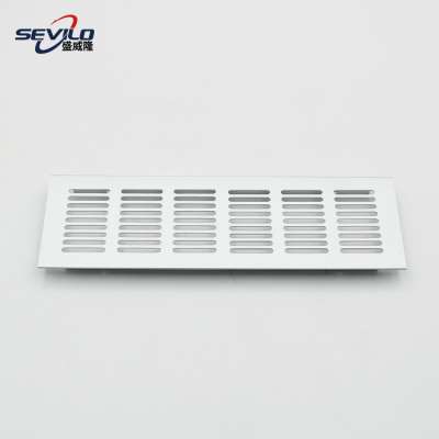 Aluminum Alloy Air Ventilation Grilles For Cabinets Heat Vent