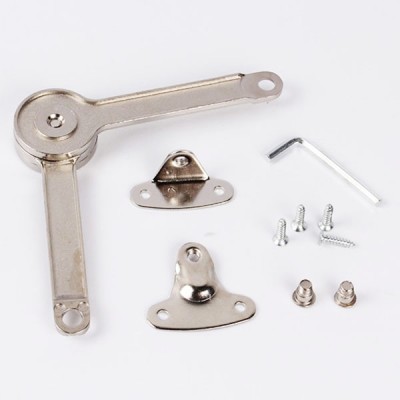 Zinc Alloy Lid Stay Cabinet Shelf Lid Support Cabinet  Furniture Hinges